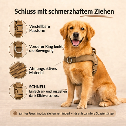 Anti-Zug-Hundegeschirr