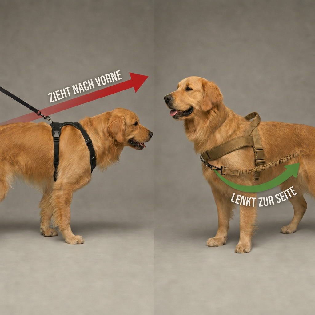 Anti-Zug-Hundegeschirr