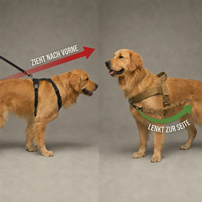 Anti-Zug-Hundegeschirr